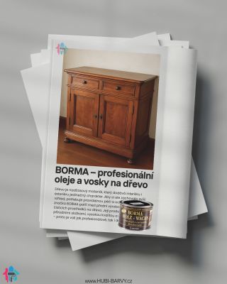 🪵✨ Novinka v naší poradně! ✨🪵 Objevte svět značky BORMA – profesionálních olejů a vosků na dřevo, které chrání, oživují a...