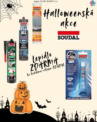 🎃 Halloweenská akce na Hubi-barvy.cz! 👻 Od 31. 10. do 2. 11. jsme si pro vás připravili strašidelně dobrou nabídku! 💥 Ke...